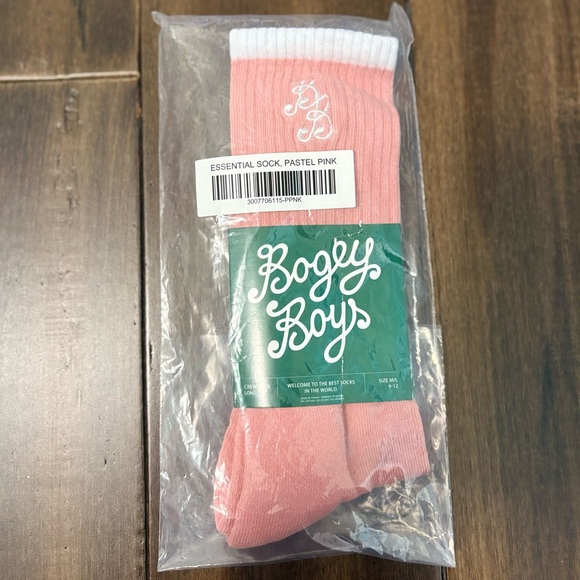 Bogey Boys by Mackelmore Pastel Pink Purple Golf Socks Preppy Retro Colorful - Picture 3 of 4